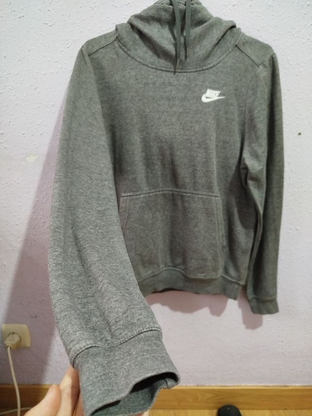 Sudadera Nike gris talla XS