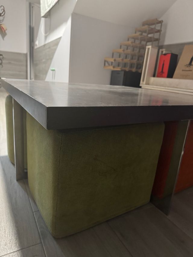 Mesa centro modular - Tinto