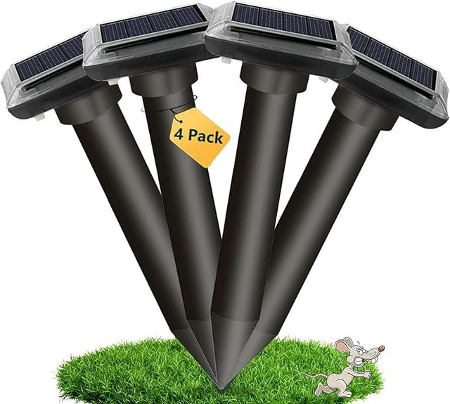 Repelente Solar para ratones , topos y serpientes