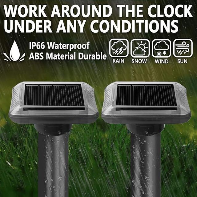 Repelente Solar para ratones , topos y serpientes