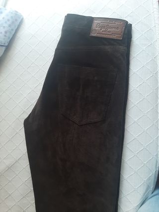 Pantalones ante Pepe Jeans marrón