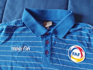 Polo Macron Selección Andorrana de  Fútbol