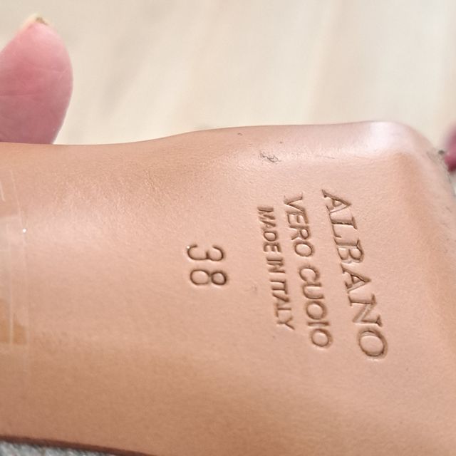 Sandali Albano argento