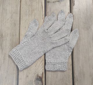 Guantes plata-gris, estilo Michael Jackson
