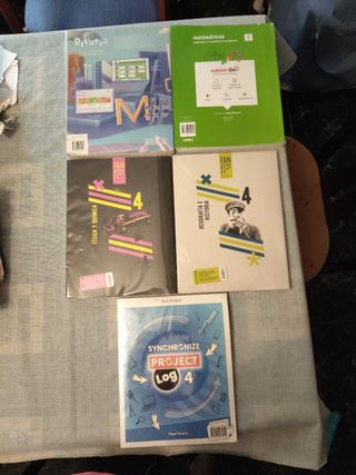 Libros de texto de 4 de la ESO