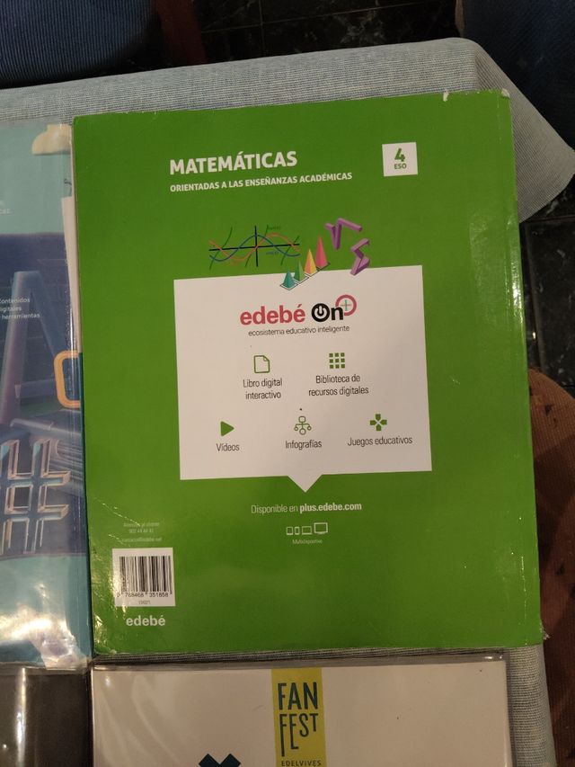 Libros de texto de 4 de la ESO