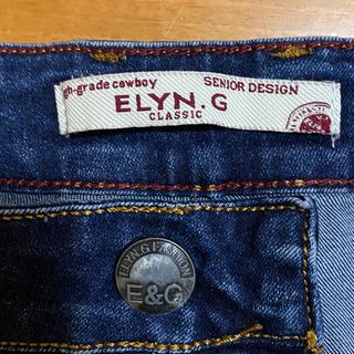 Elyn G. Jeans Slim Fit Skinny Blu Casual Basic
