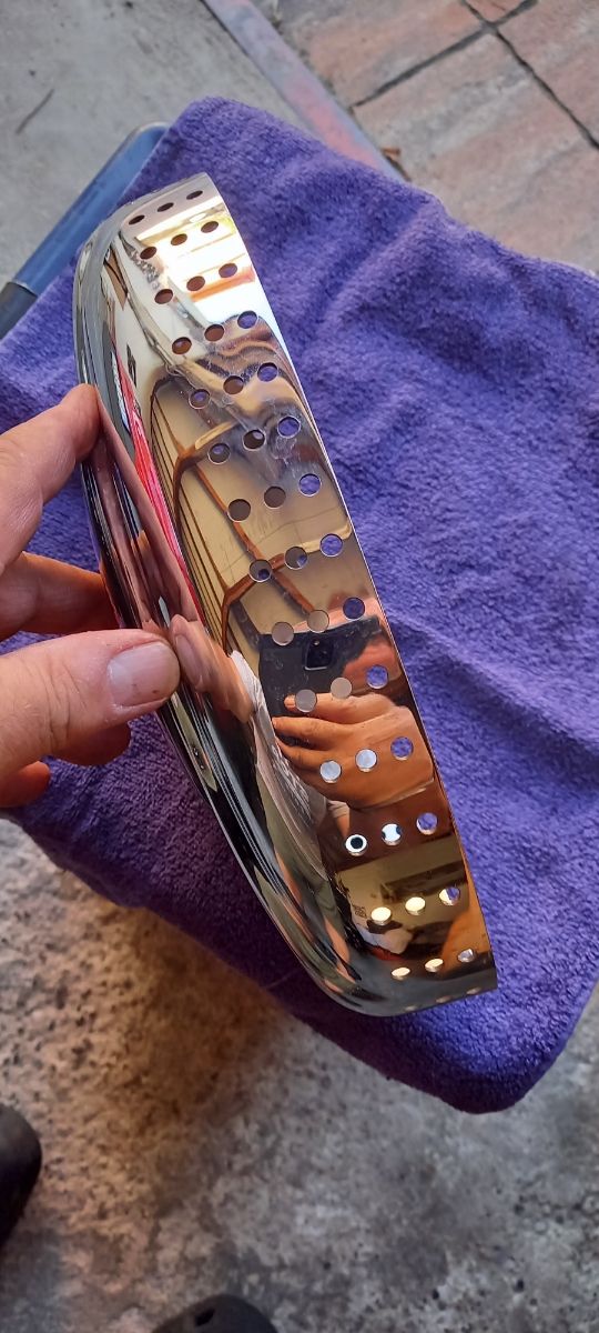 copri filtro aria Harley D.    con fori racing