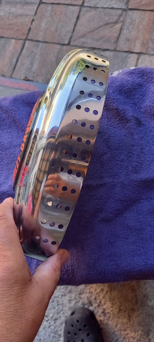 copri filtro aria Harley D.    con fori racing