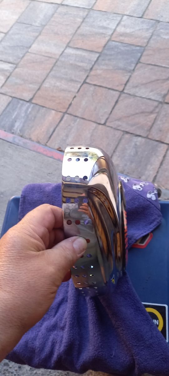 copri filtro aria Harley D.    con fori racing