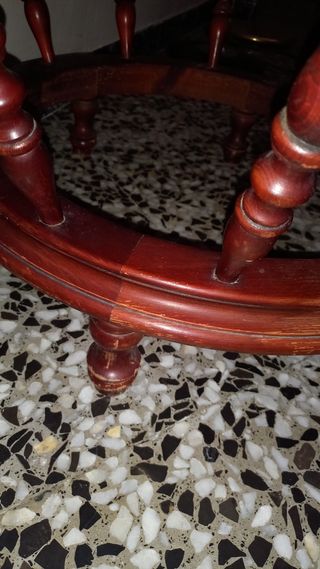 Mesa centro vintage mármol