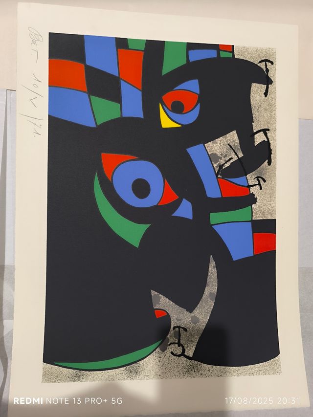 Joan Miró - Litografía