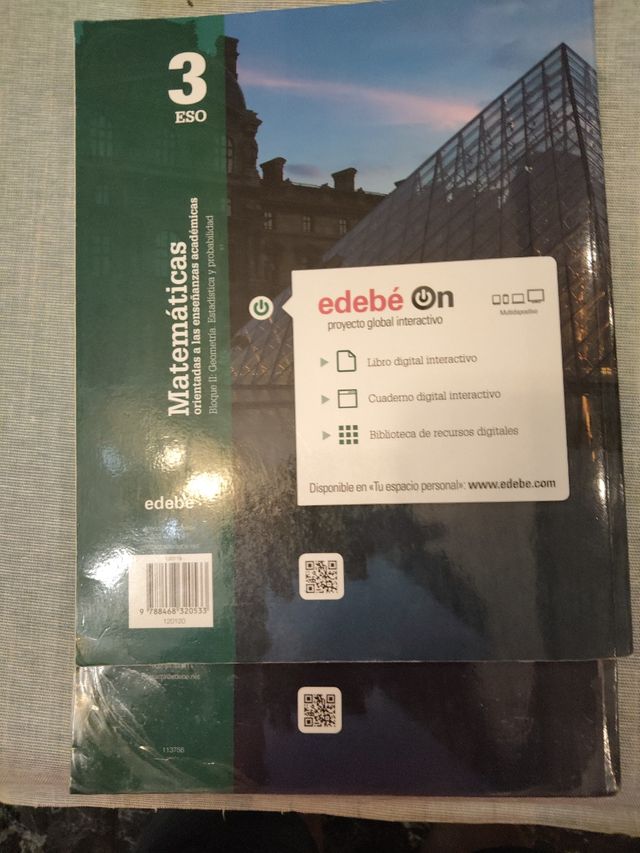 Libros de texto de 3 de la ESO