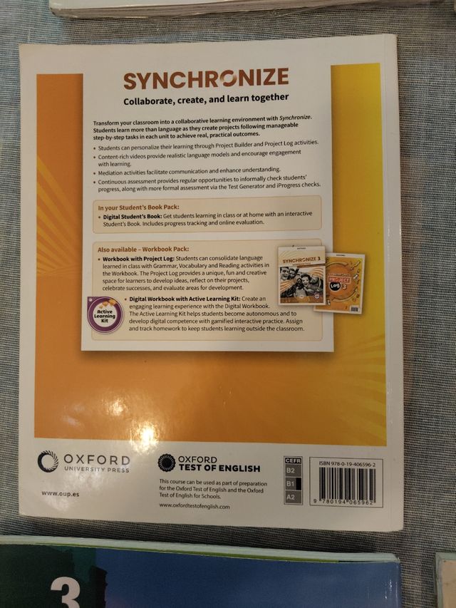 Libros de texto de 3 de la ESO