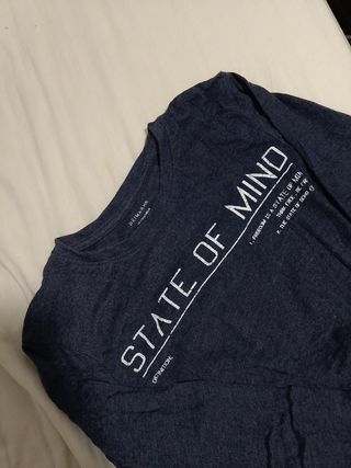 Camiseta Primark - Manga Larga Azul