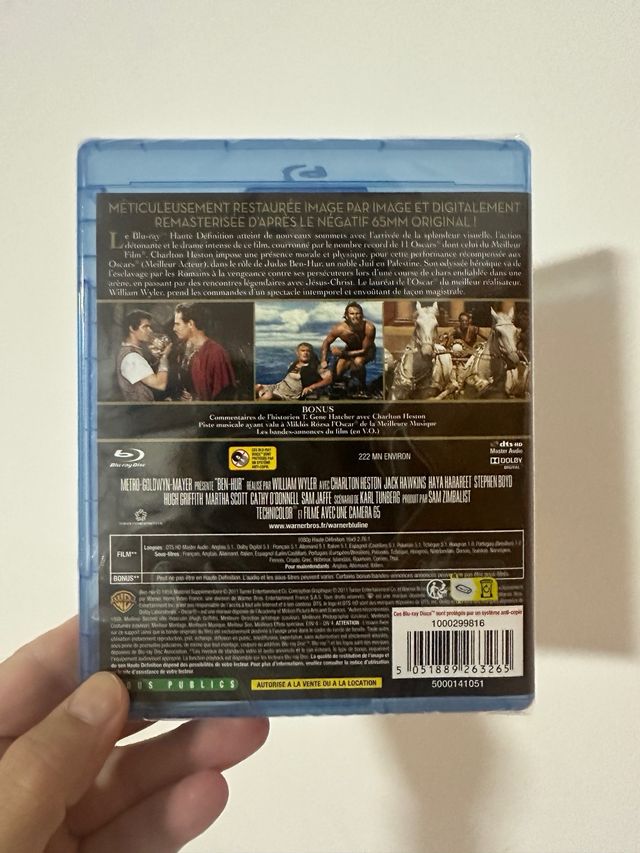 Ben-Hur / Blu-ray - 50 Aniversario