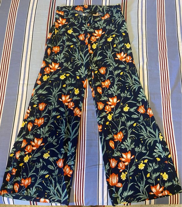 Pantalones estampados Cortefiel