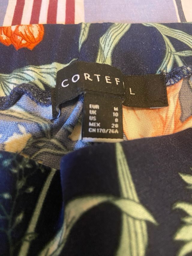 Pantalones estampados Cortefiel