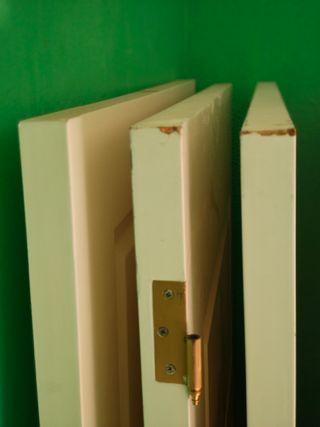 4 Puertas macizas blancasp como se ve  fotos 