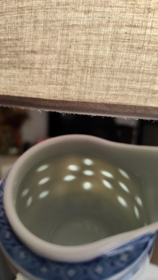 Juego café porcelana azul y blanco