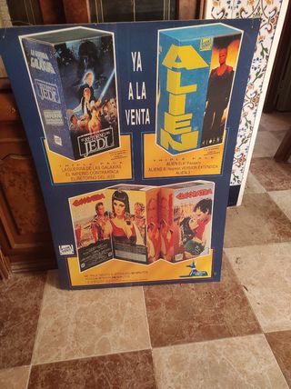 Cartel Cine antiguo Alien Star Wars Cleopatra