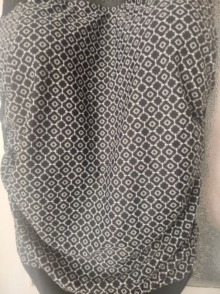 Bañador Amoena 6XL negro-blanco