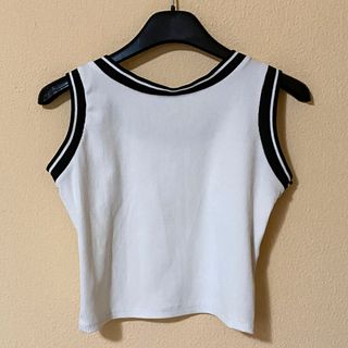 Canotta Crop Top T-Shirt Los Angeles 23 Fitness