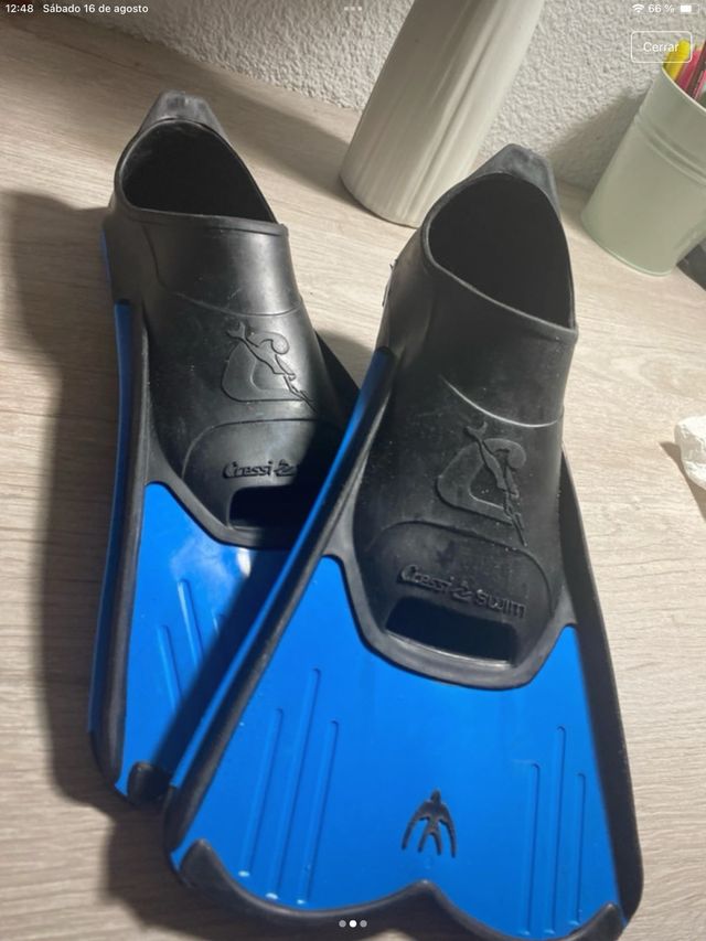 Aletas natación niño talla 33-34