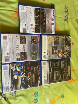 5 Juegos PS2 (PlayStation 2)