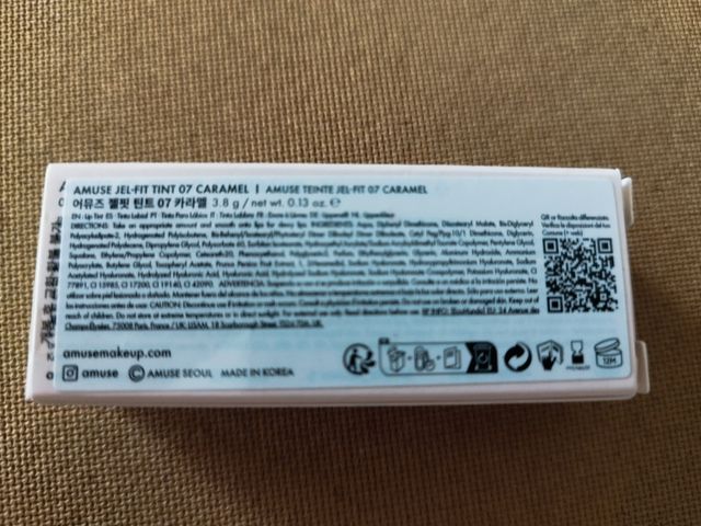 Amuse Tinte labial Jelly Gloss