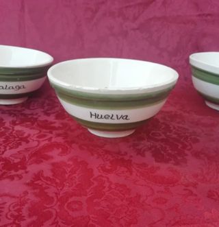 Cuencos Cerámica Antiguos - 5 pzas andalucia
