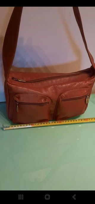 Bolso  de hombro de auténtica piel Nuevo