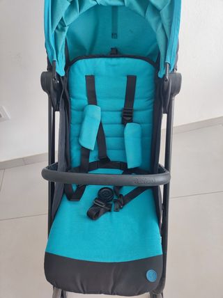Silleta Cybex plegable turquesa