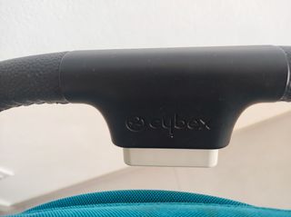 Silleta Cybex plegable turquesa