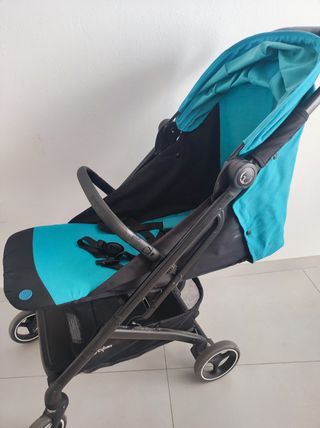 Silleta Cybex plegable turquesa