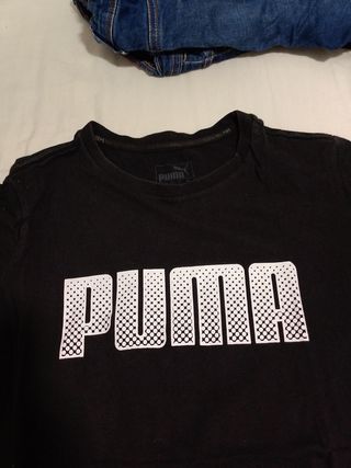 Camiseta Puma Negra - Talla M