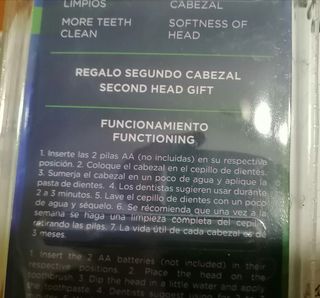 Cepillo dientes eléctrico Ziu