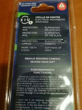 Cepillo dientes eléctrico Ziu