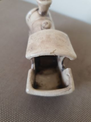 Tren de porcelana antiguo