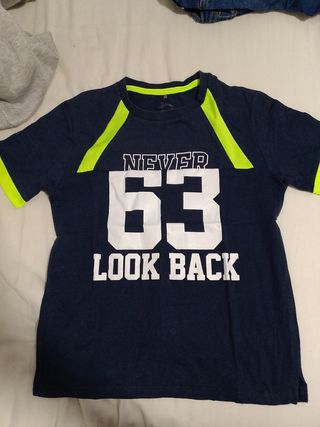 Camiseta niño - Azul y Amarilla