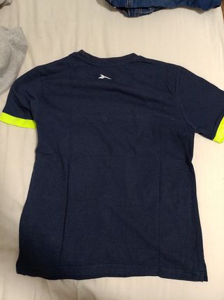 Camiseta niño - Azul y Amarilla