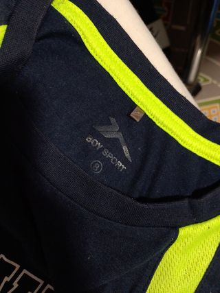 Camiseta niño - Azul y Amarilla