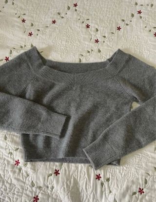 Jersey Bershka Gris - Talla S