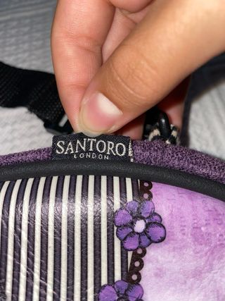Bolso Santoro Gorjuss morado