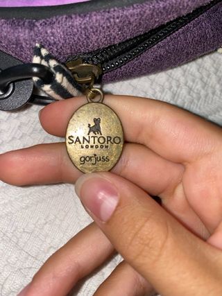 Bolso Santoro Gorjuss morado