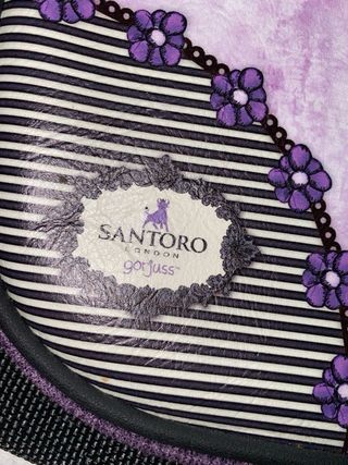 Bolso Santoro Gorjuss morado
