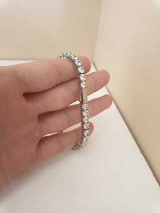 316L Stainless Steel 5mm Cubic Zircon Tennis Chain