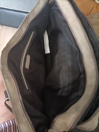 Maletín beige polipiel