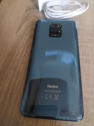 Xiaomi Redmi Note9 Pro 64GB Azul nuevo golpe atras