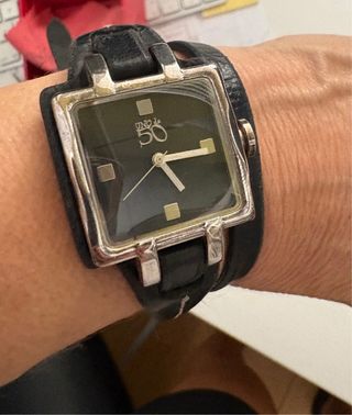 Reloj Uno de 50 - Pulsera Negra